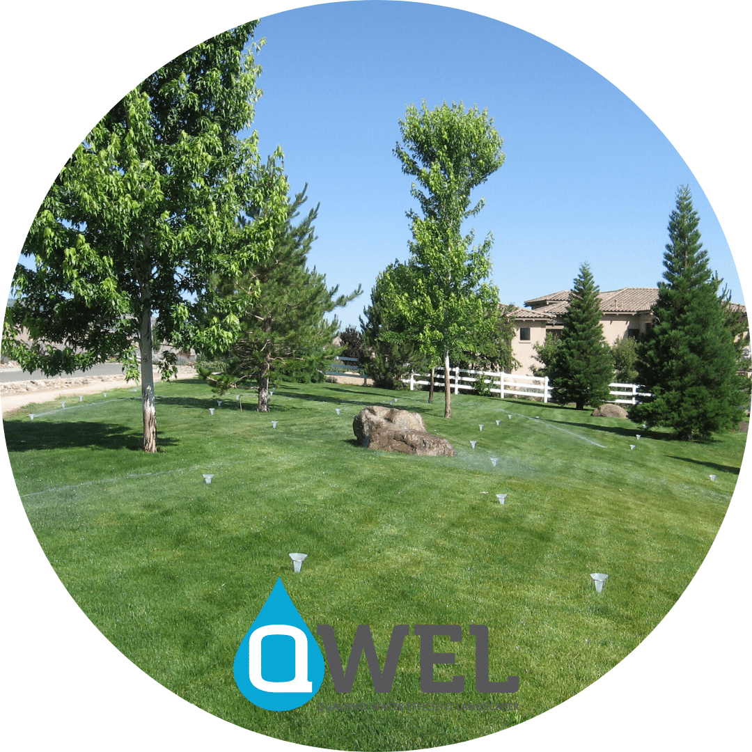 qwel water audit landscape irrigation sprinkers