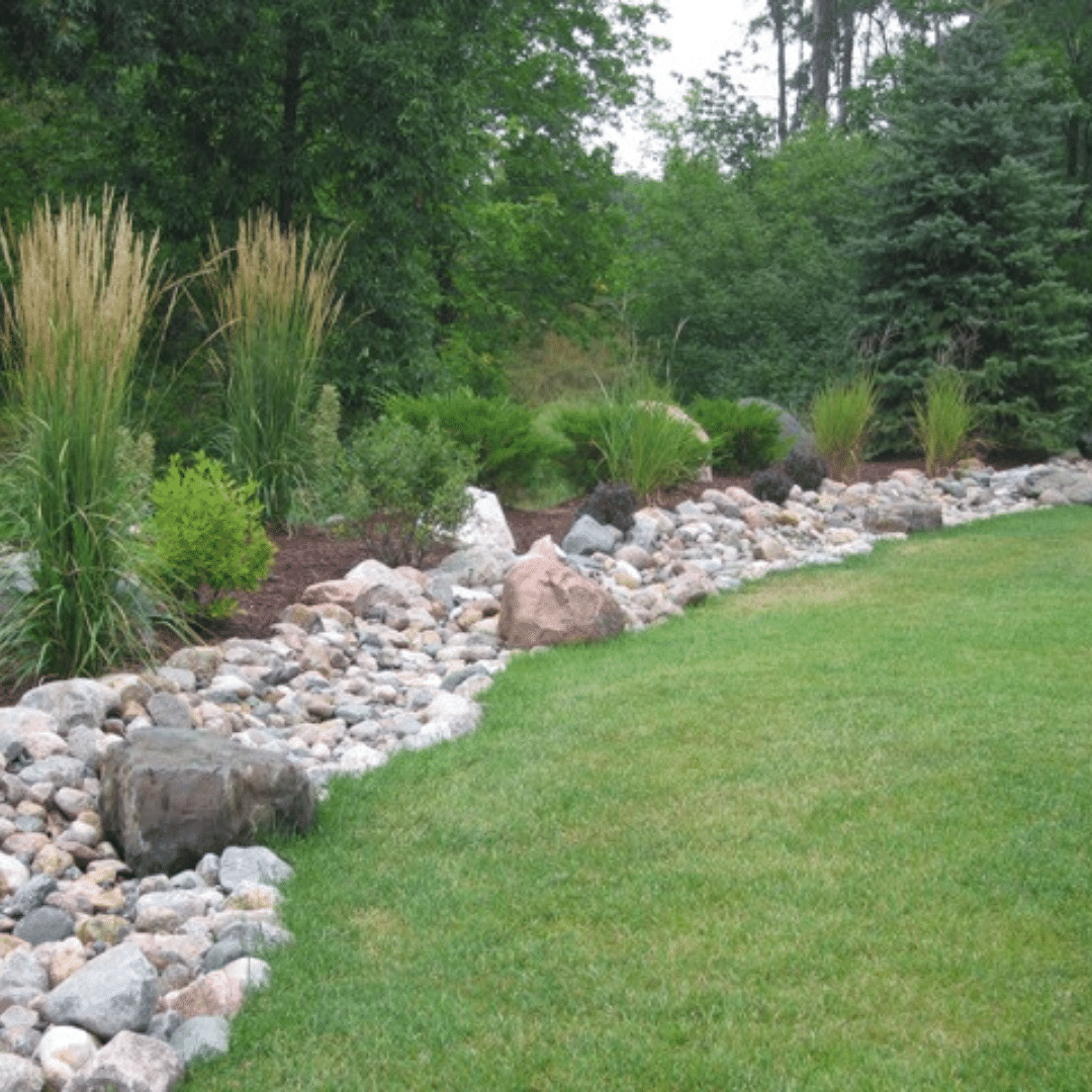 lawn dry creek bed