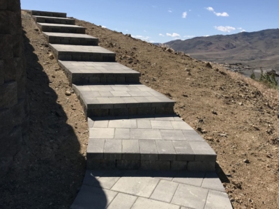 Paver Stairway