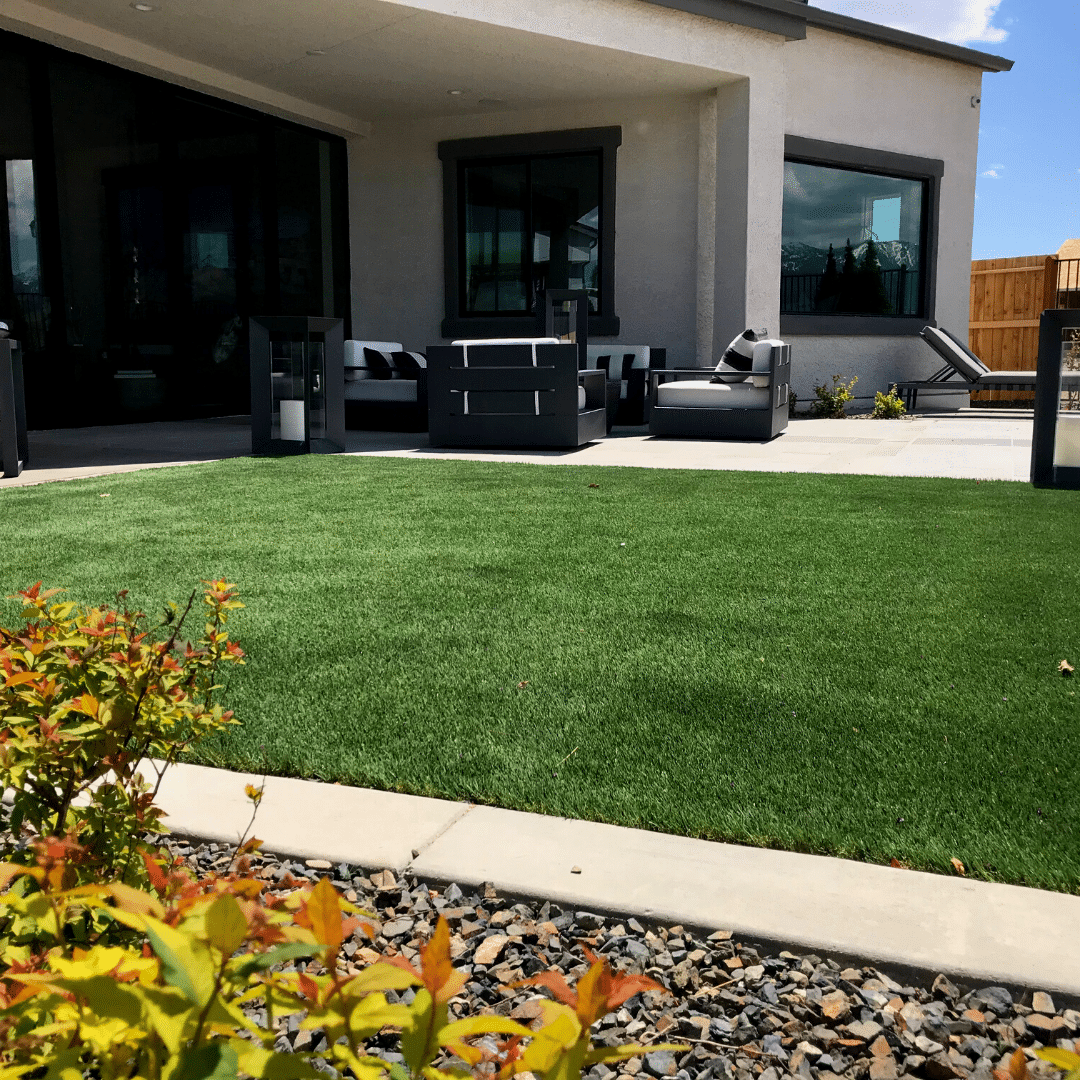 backyard outdoor living artificial turf