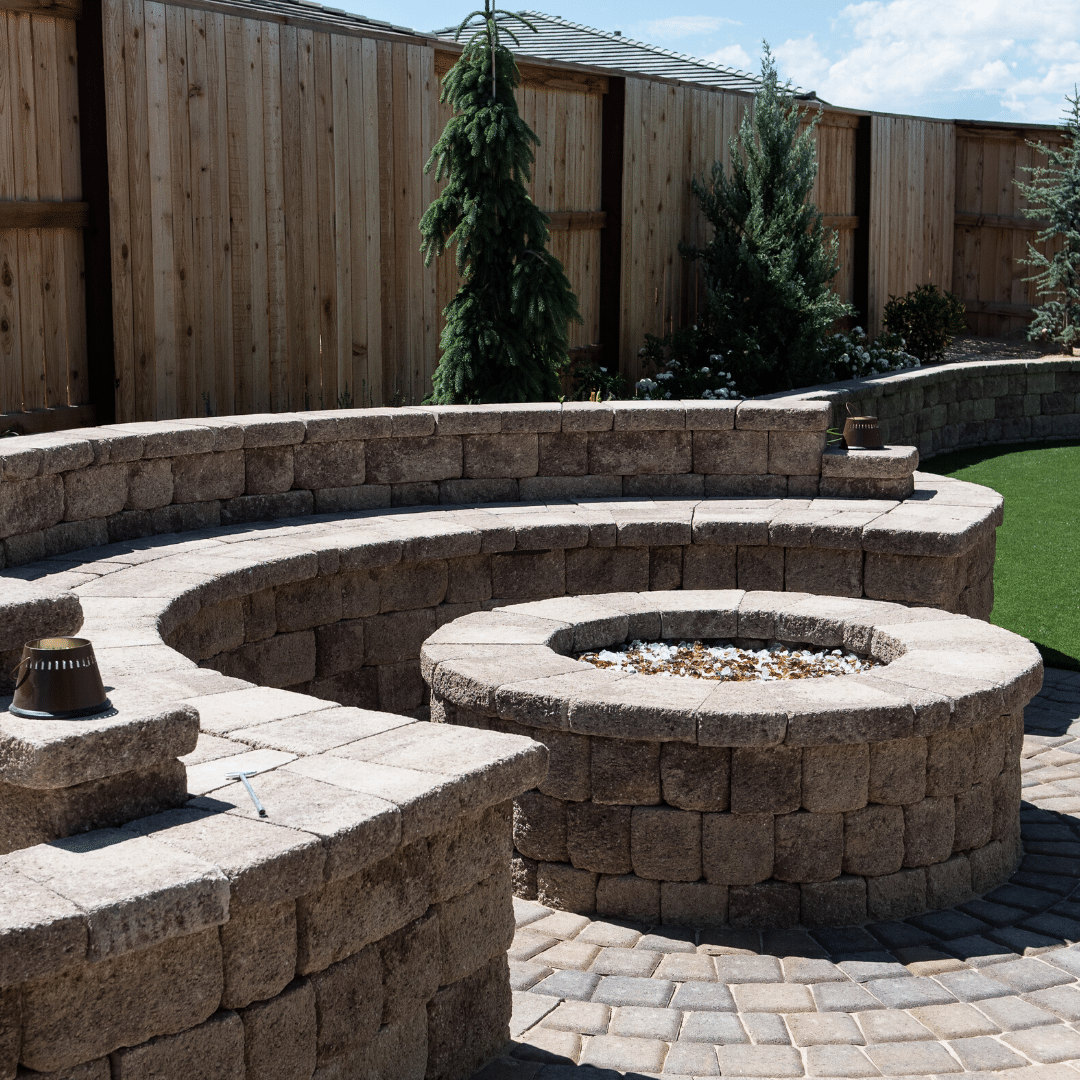 fire pit seat walls