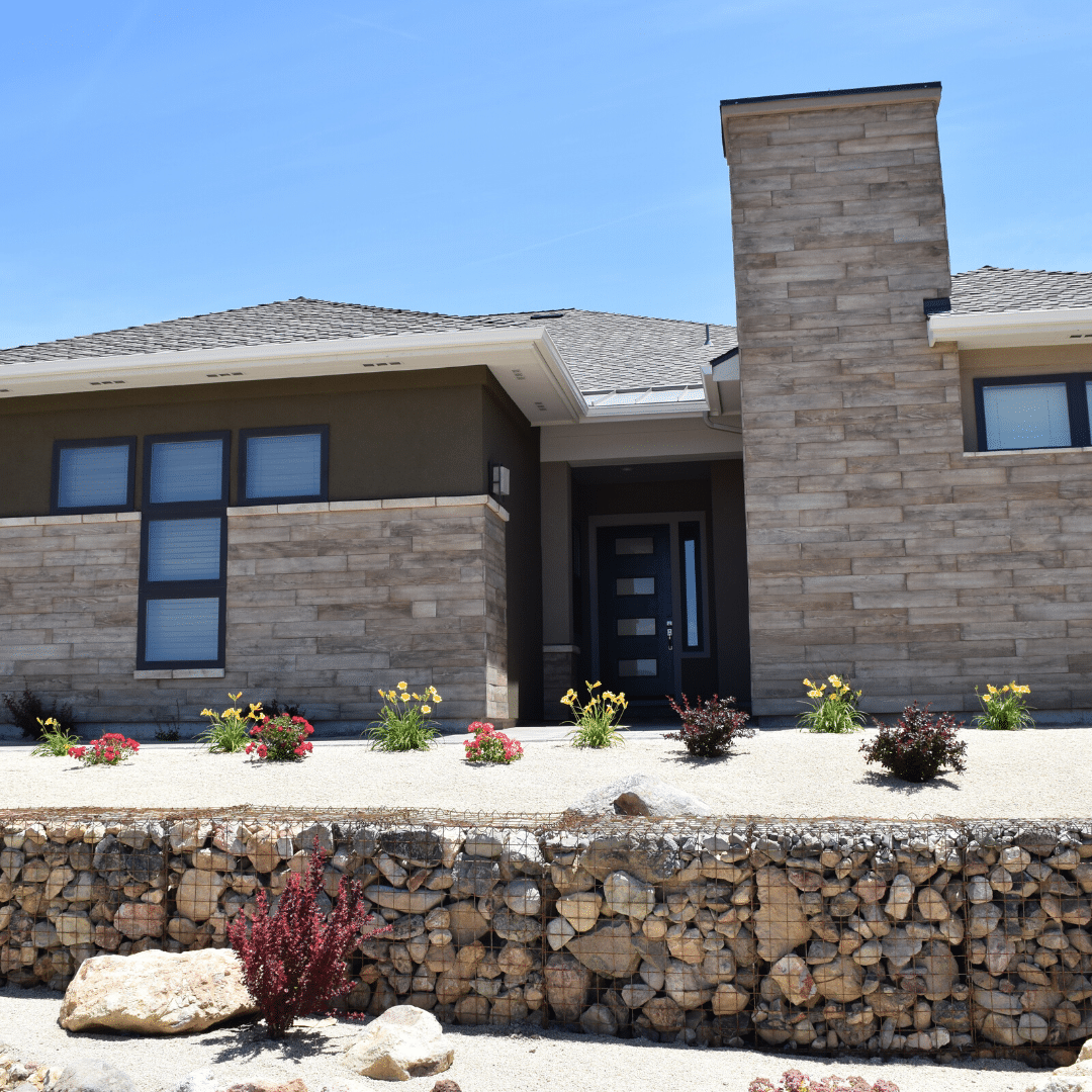 front yard xeriscape