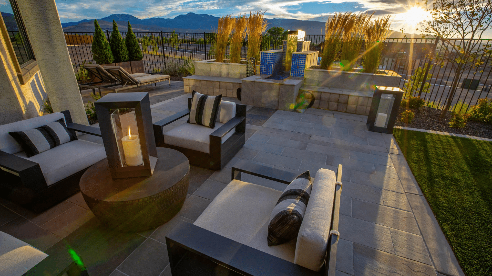 luxury outdoor living