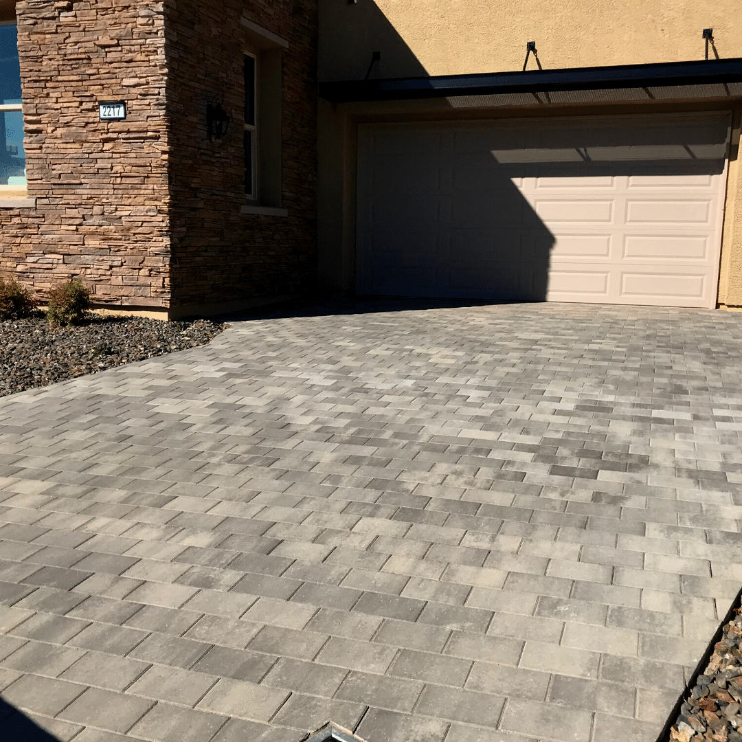 paver driveway