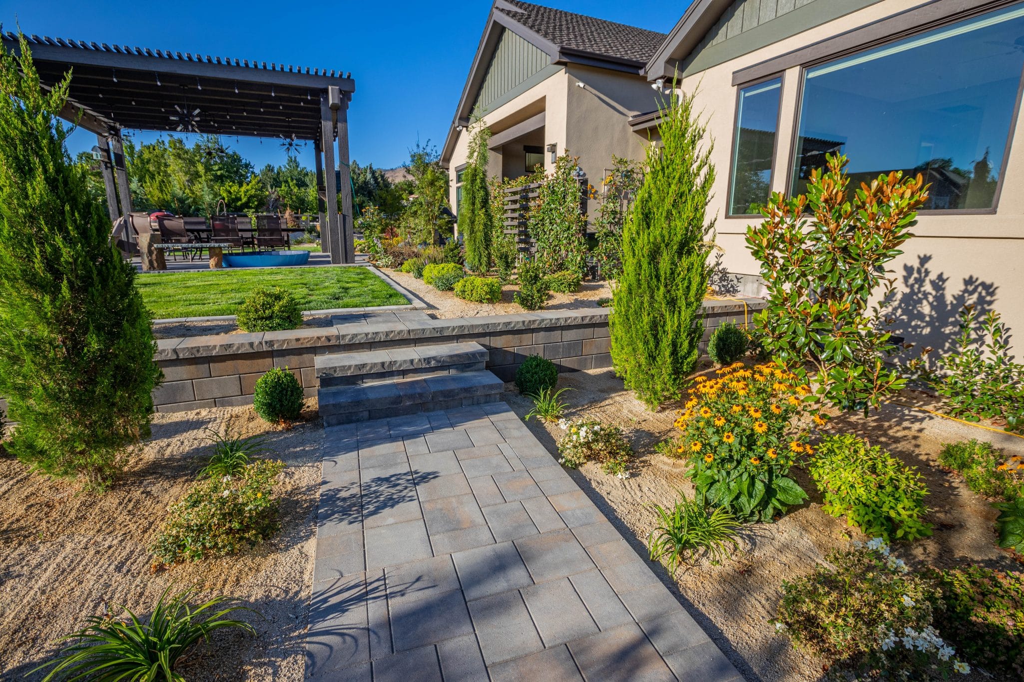 customer residential landscaping