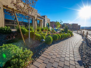 hardscape materials paver walkway