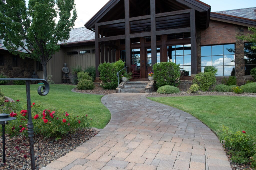 How To Landscape Your Entrance Like A, All Out Landscaping Reno Nv